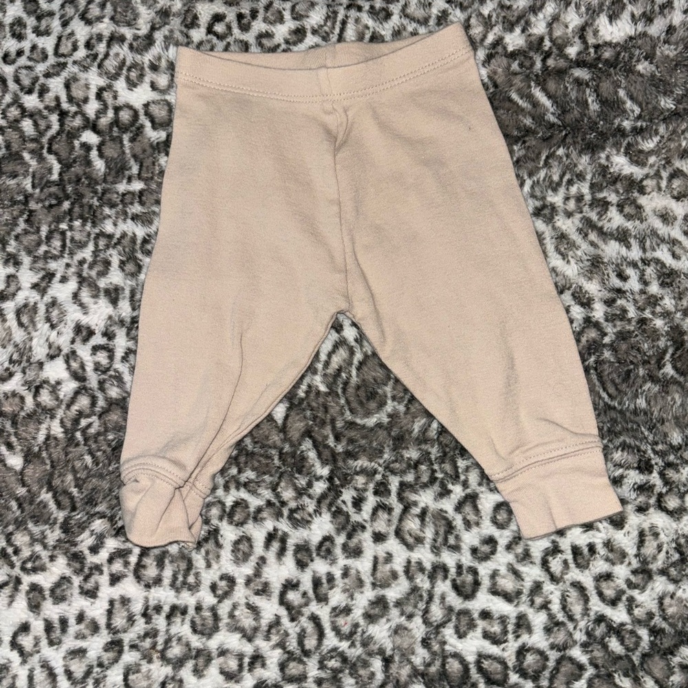 Tan Baby Leggings